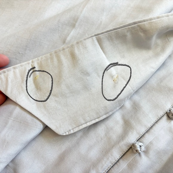 SUE SARTOR Light Blue Maxi Dress with Belt and Flutter Short Sleeves XS Feminine - Picture 5 of 8